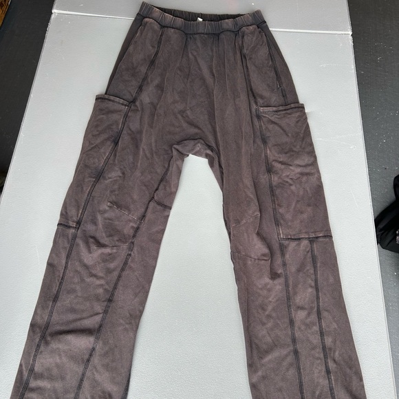 free people movement Pants - FP Movement by Free People Charcoal Cargo Pants